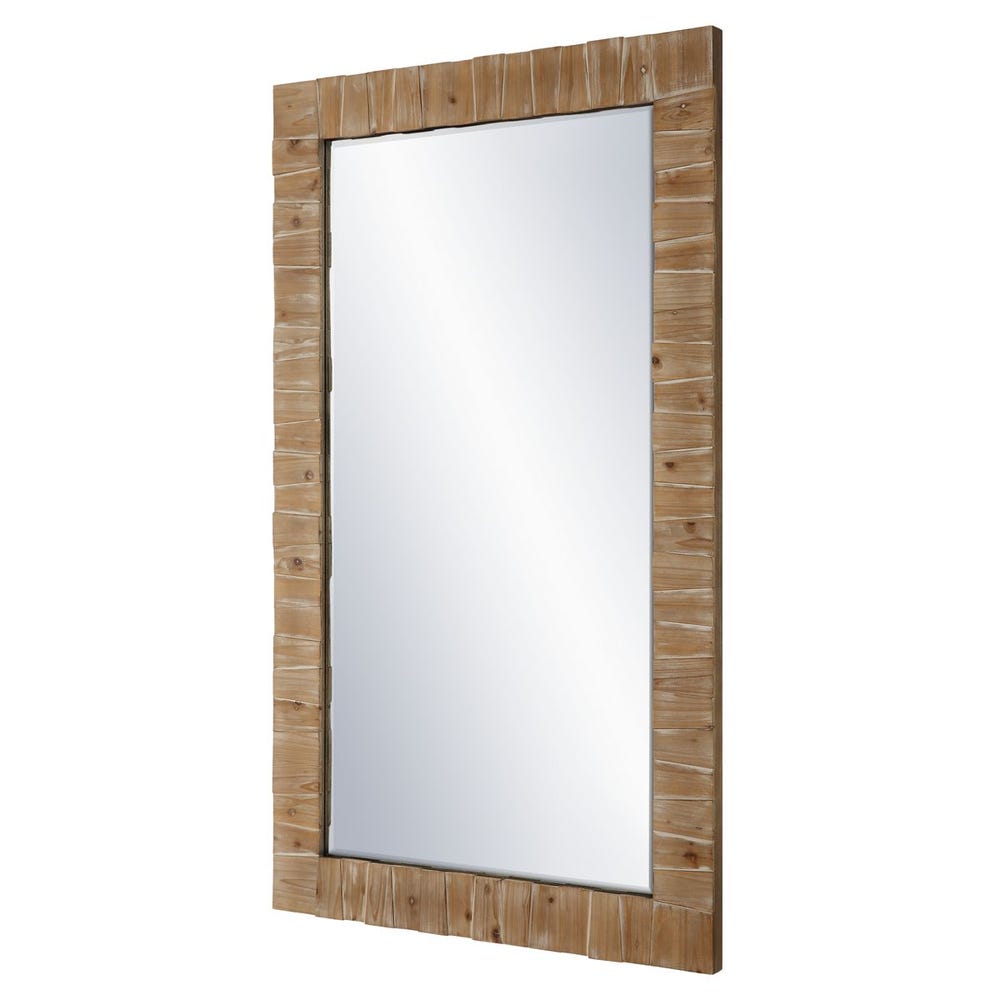 Uttermost Ayanna Coastal Light Gray Wash  Mirror - Image 3