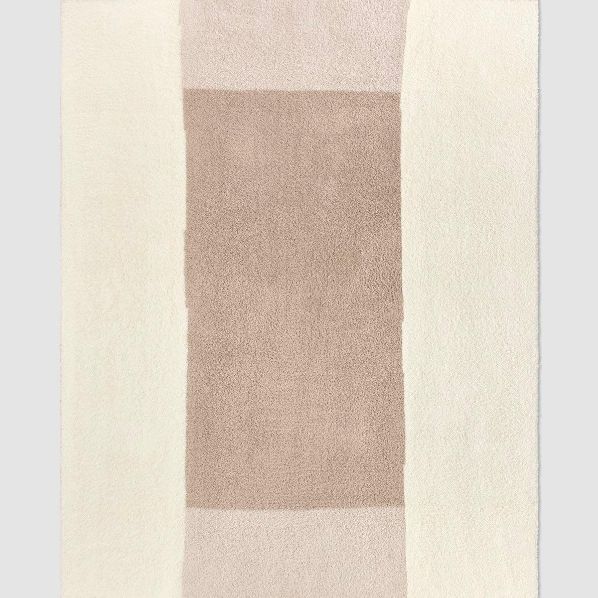 Barefoot Dreams CozyChic Cova Center Stripe Throw Blanket ~ Stone - Image 2