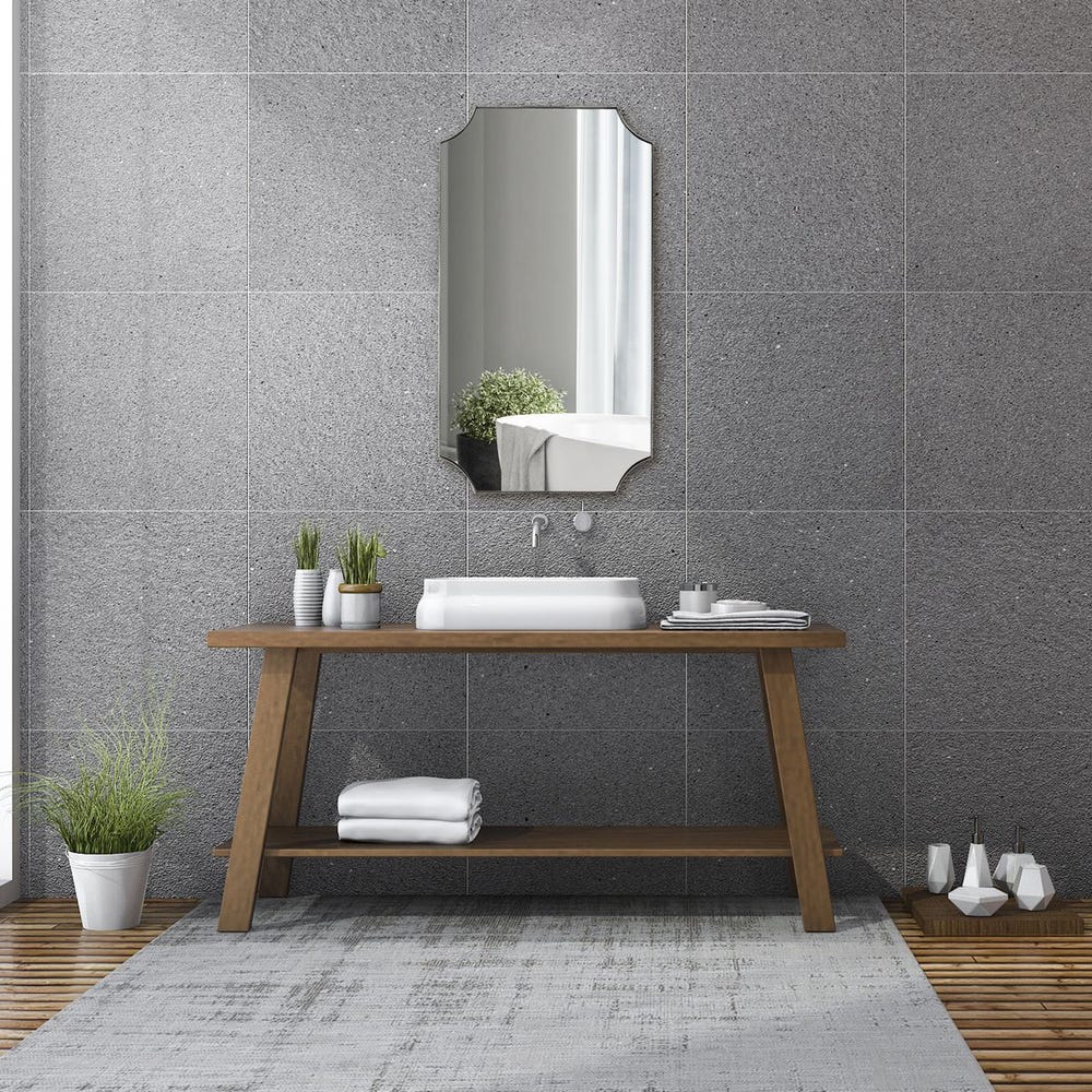 Uttermost Lennox Polished Nickel Mirror - Image 1