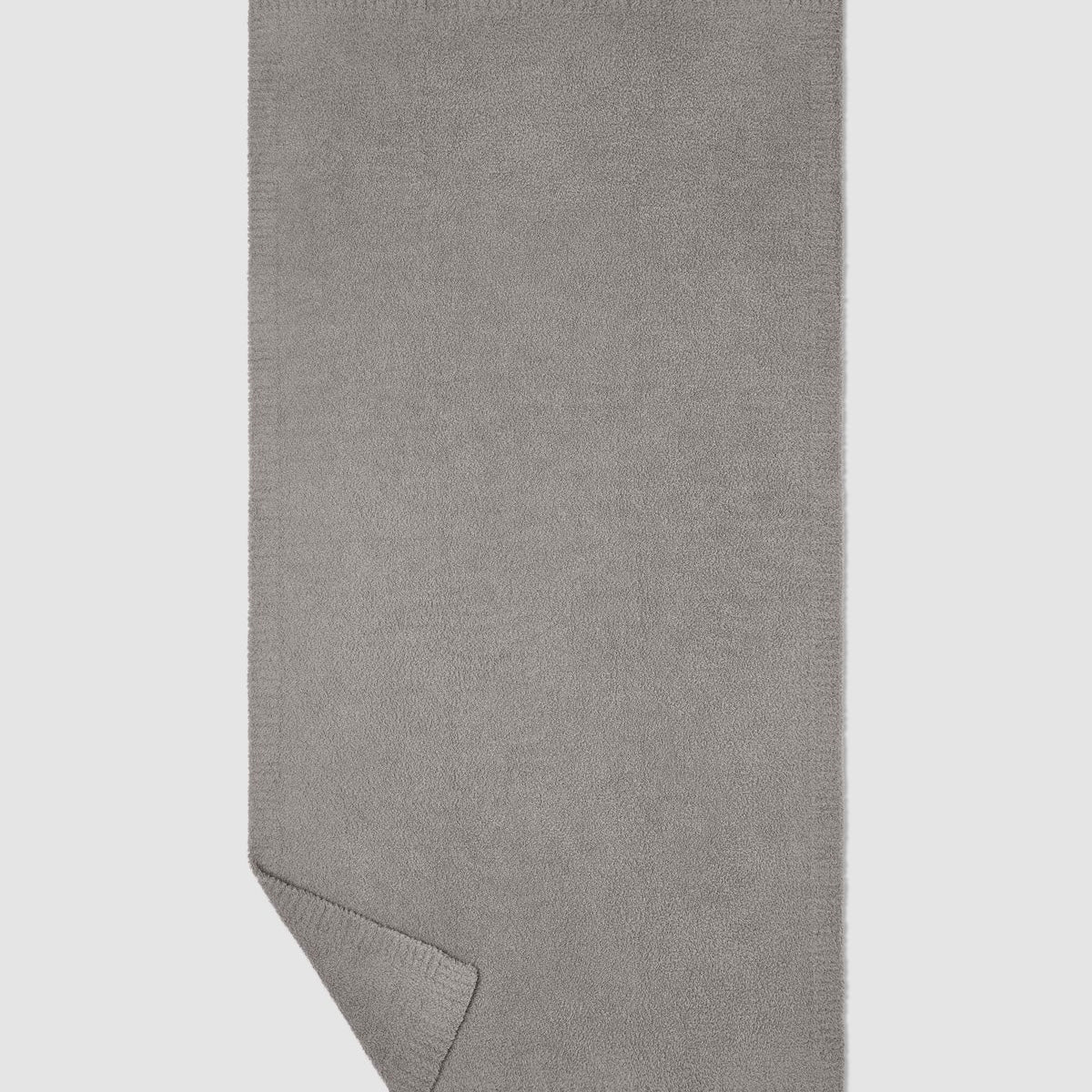 Barefoot Dreams CozyChic Sofa Blanket ~ Dove Gray - Image 2