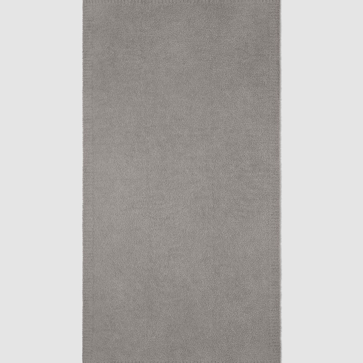 Barefoot Dreams CozyChic Sofa Blanket ~ Dove Gray - Image 3