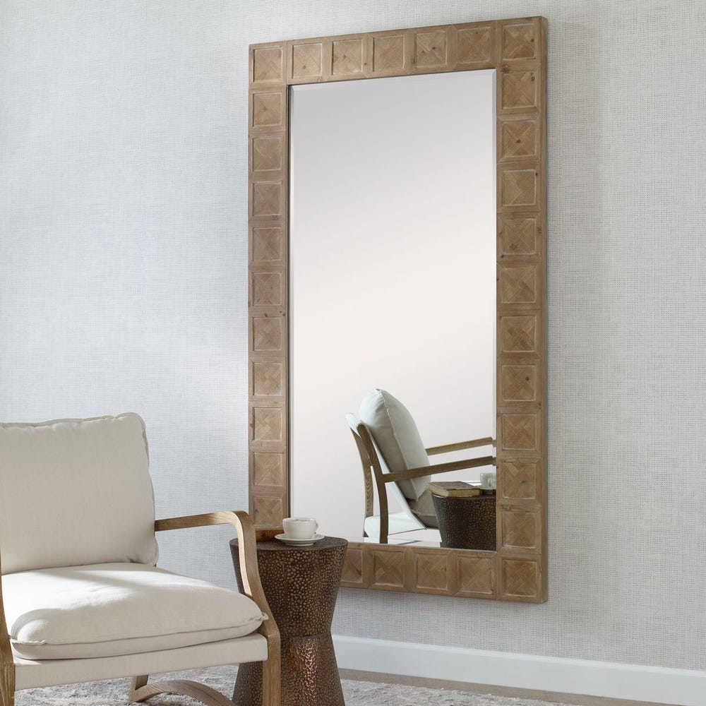 Uttermost Ranahan Rustic Farmhouse Mirror - Image 1