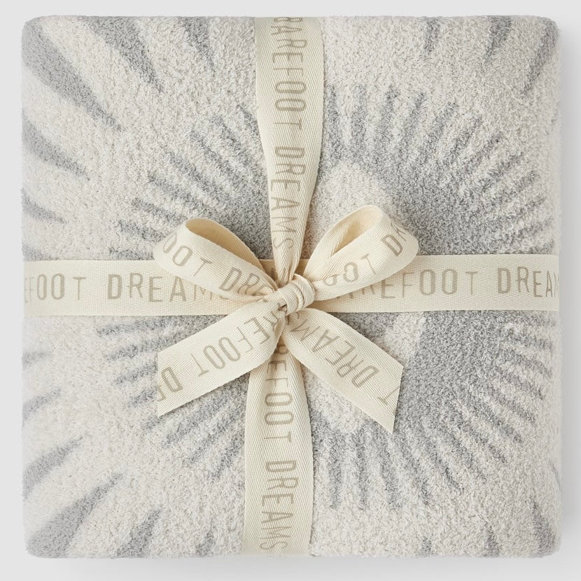 Barefoot Dreams CozyChic Visionary Blanket ~ Cream