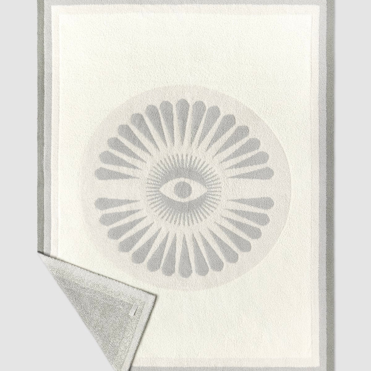 Barefoot Dreams CozyChic Visionary Blanket ~ Cream - Image 3