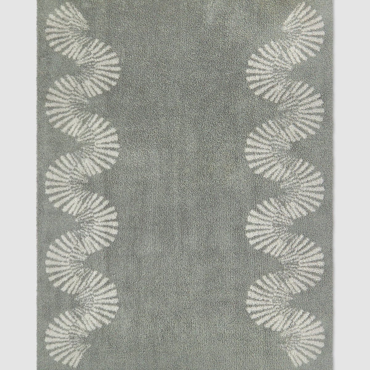 Barefoot Dreams CozyChic Spiral Seashell Throw Blanket ~ Faded Hazel - Image 2