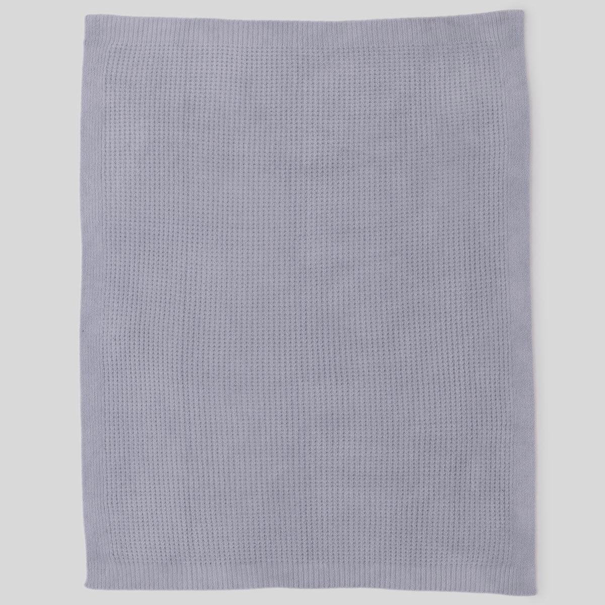 Barefoot Dreams CozyChic Waffle Throw Blanket ~ Moonwater - Image 2