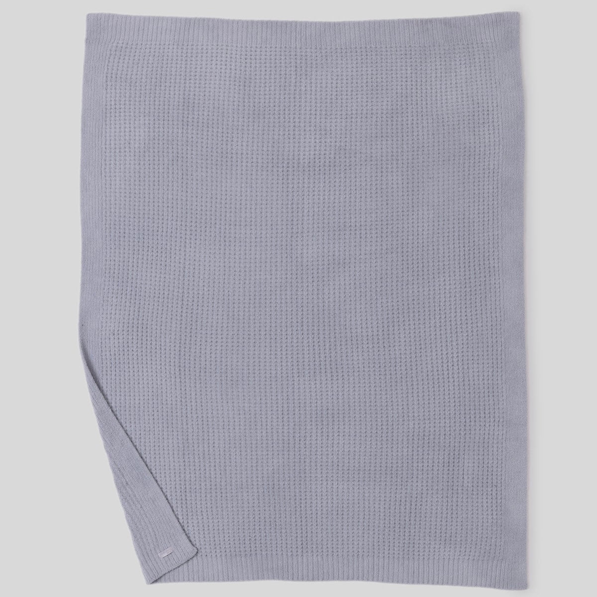 Barefoot Dreams CozyChic Waffle Throw Blanket ~ Moonwater - Image 3