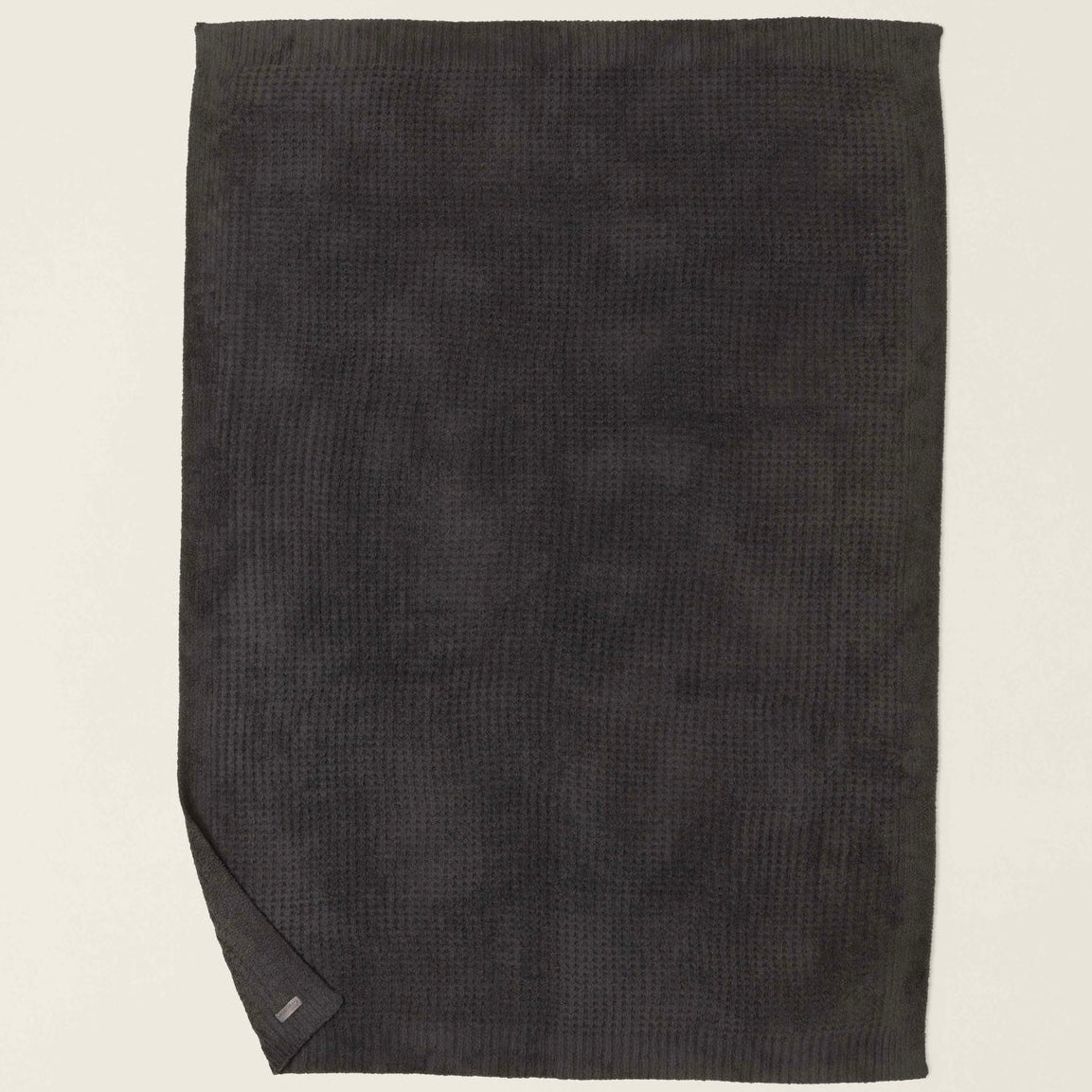 Barefoot Dreams CozyChic Waffle Throw Blanket ~ Carbon - Image 2