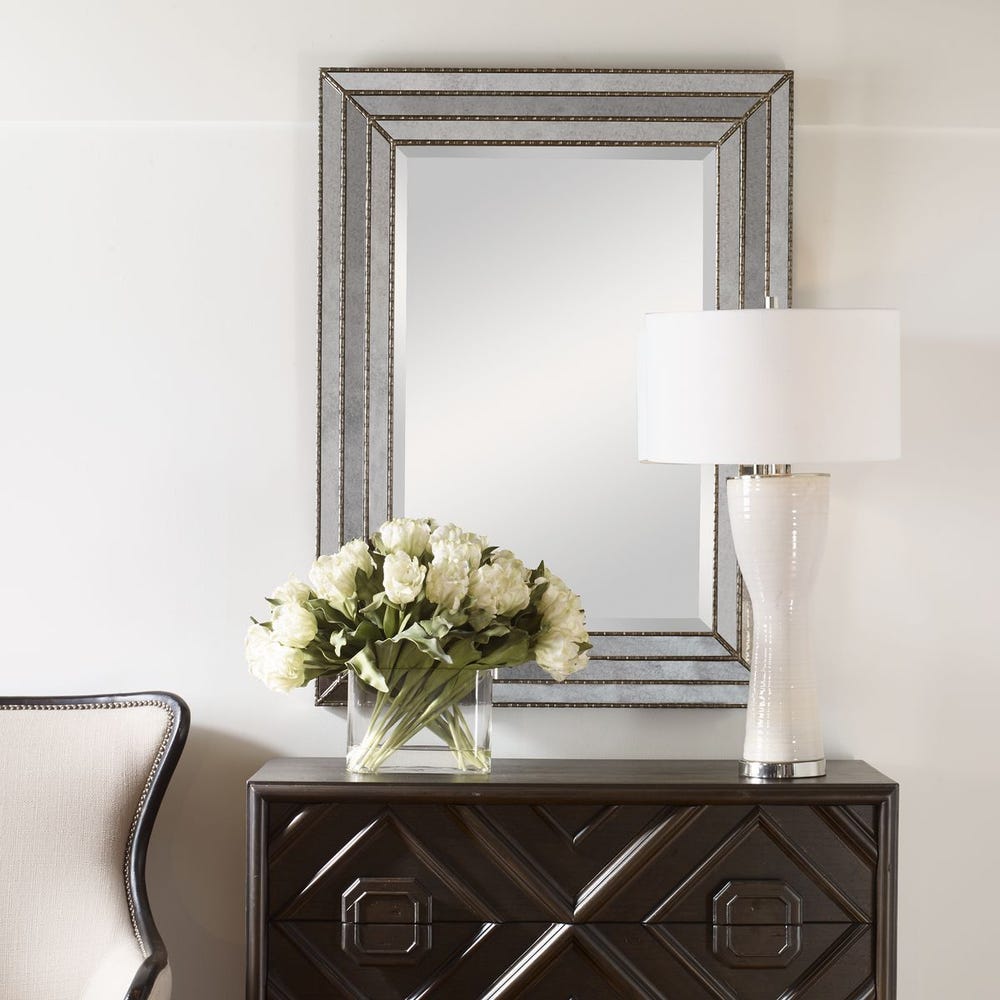 Uttermost Seymour Antique Mirror - Image 1