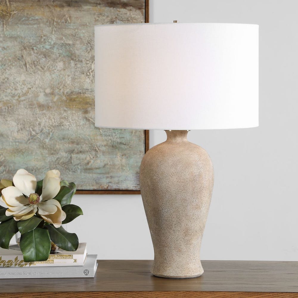 Uttermost Torres Organic Neutral Toned Table Lamp - Image 1