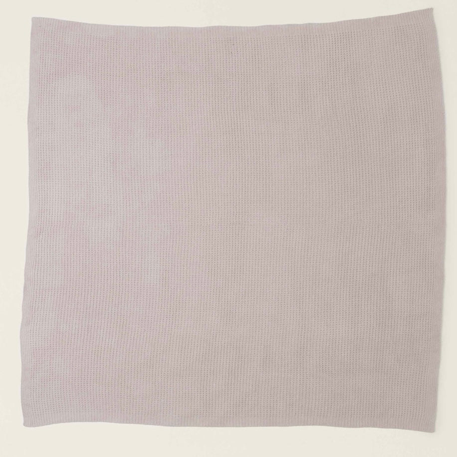 Barefoot Dreams CozyChic Waffle Bed Blanket ~ Stone ~ Full/ Queen & King - Image 2