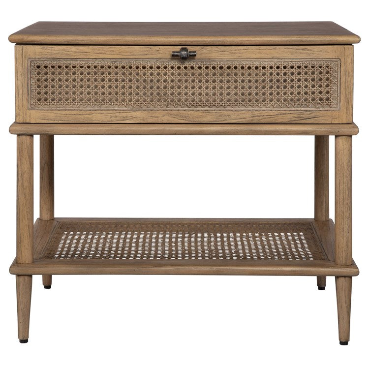 Uttermost Coast Natural Rattan Cane Side Table - Image 2