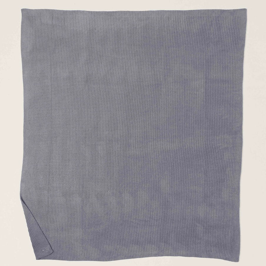 Barefoot Dreams CozyChic Waffle Bed Blanket ~ Dove Gray ~ Available in Full/ Queen & King Sizes - Image 3