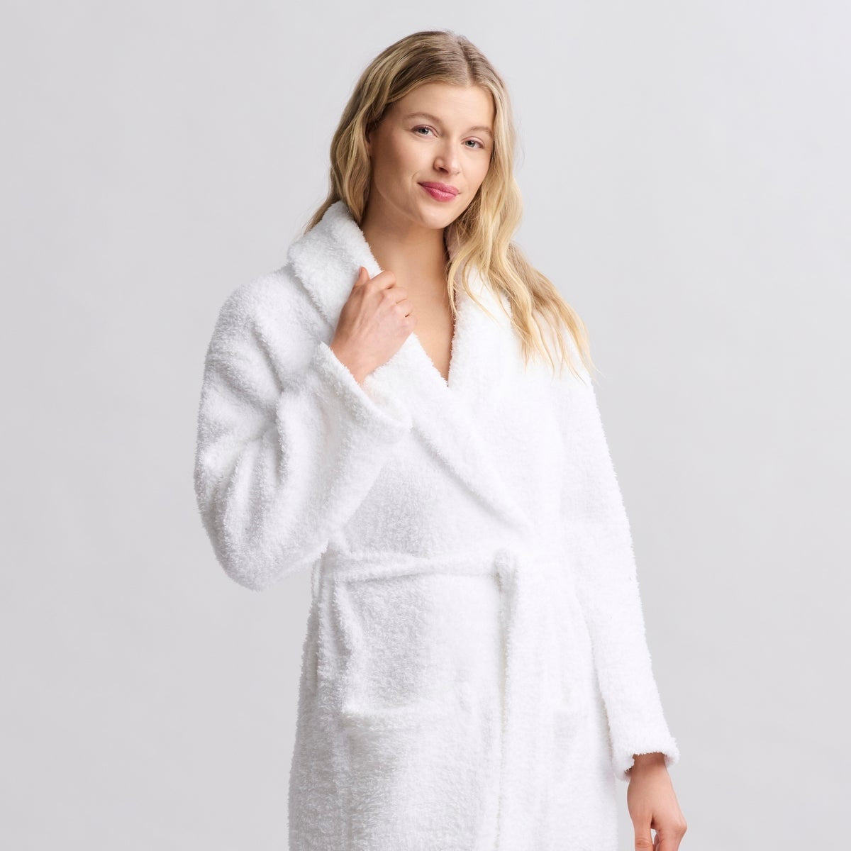 Barefoot Dreams Cozychic Adult Robe ~ White ~ Available in 4 Sizes