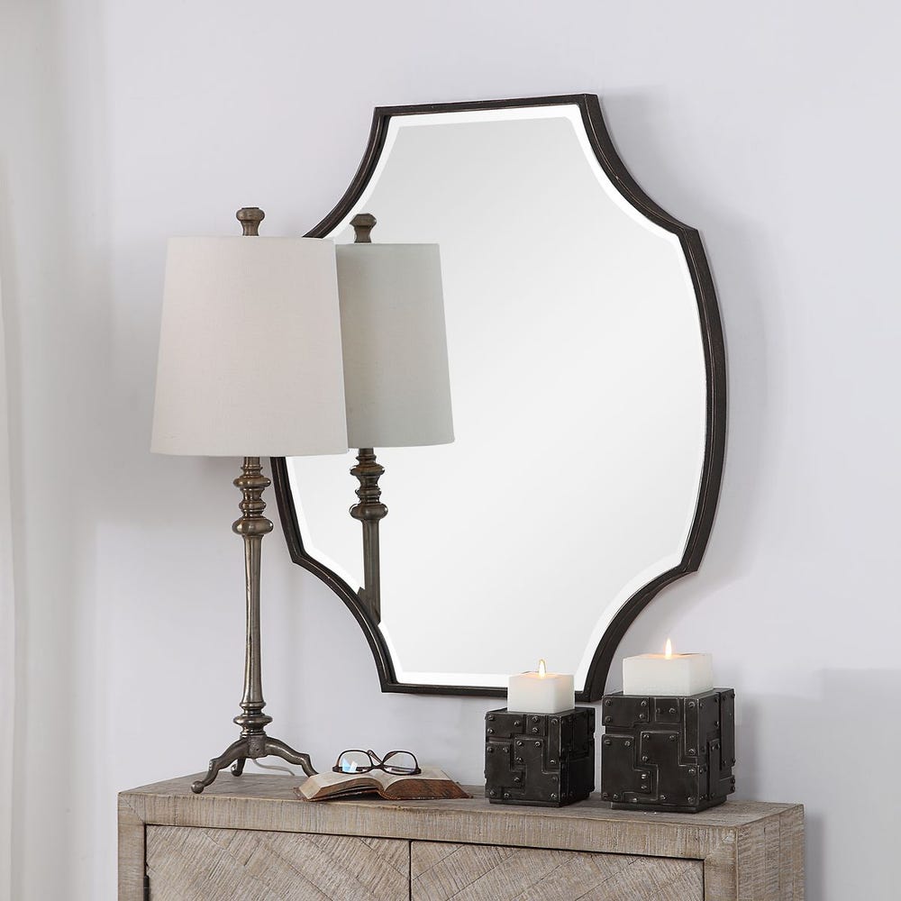 Uttermost Ulalia Dark Rustic Bronze Mirror - Image 2