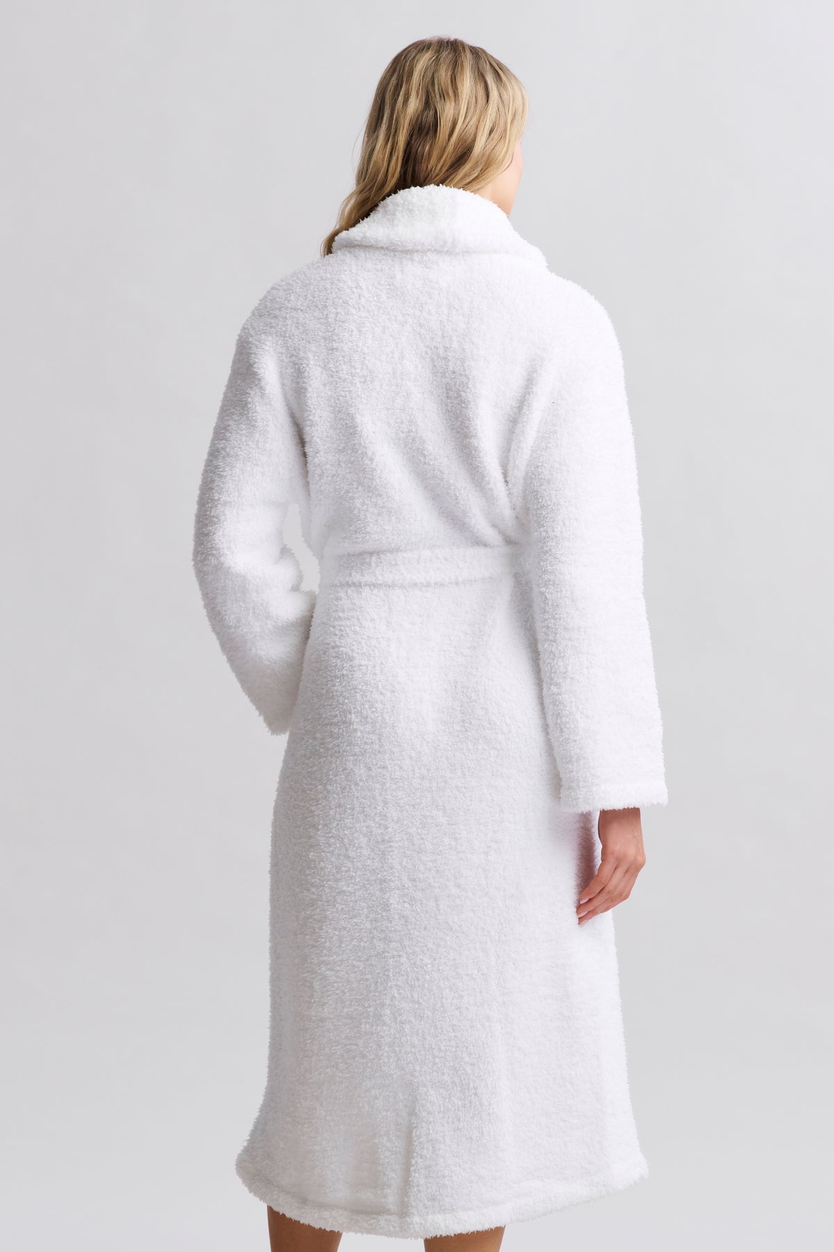 Barefoot Dreams Cozychic Adult Robe ~ White ~ Available in 4 Sizes - Image 3
