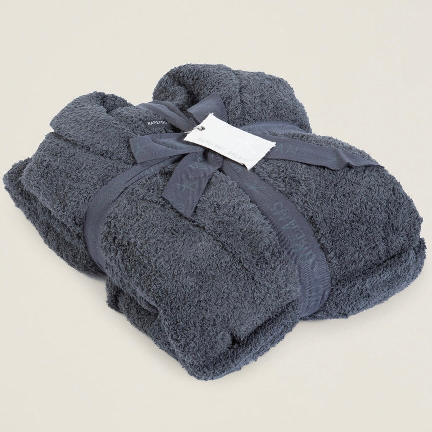 Barefoot Dreams Cozychic Adult Robe ~ Slate Blue ~ Available in 4 Sizes