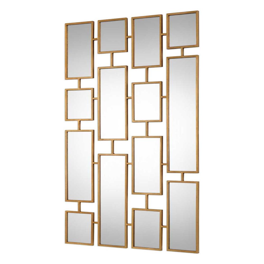 Uttermost Kennon Crafted Gold Leaf Mirror - Image 3