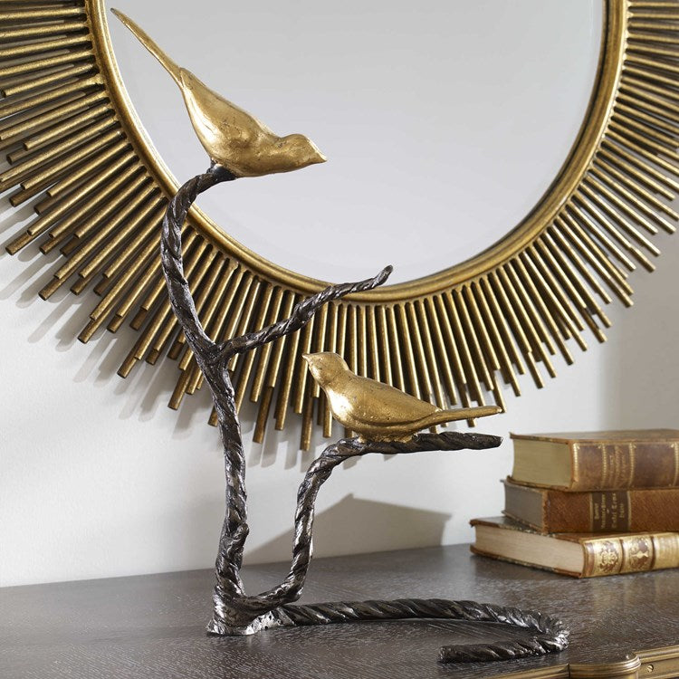 Uttermost Birds on a Limb Iron Sculpture - Image 2