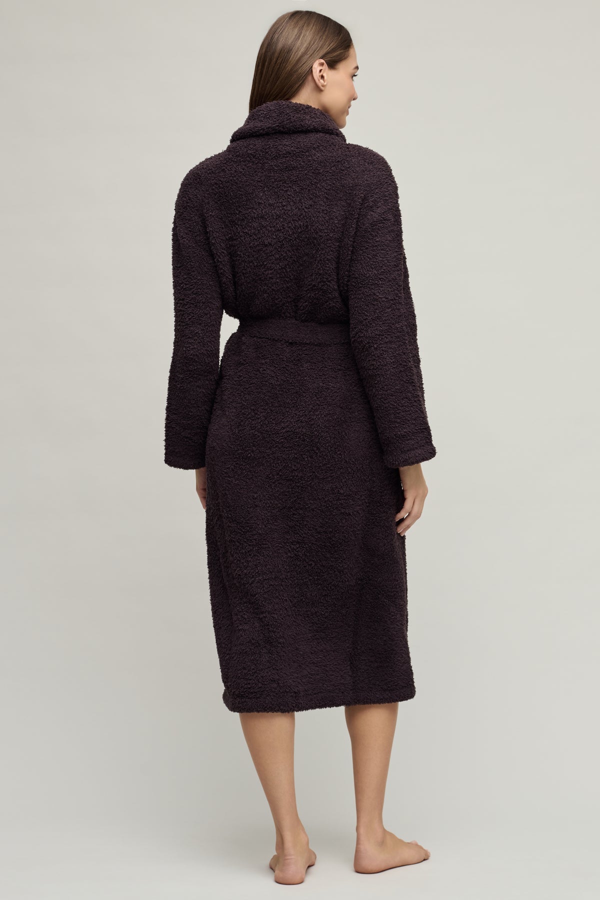 Barefoot Dreams Cozychic Adult Robe ~ Umber ~ Available in 4 Sizes - Image 3
