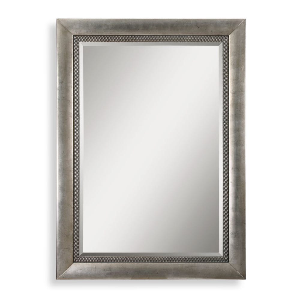 Uttermost Gilford Antique Silver Leaf Mirror - Image 2