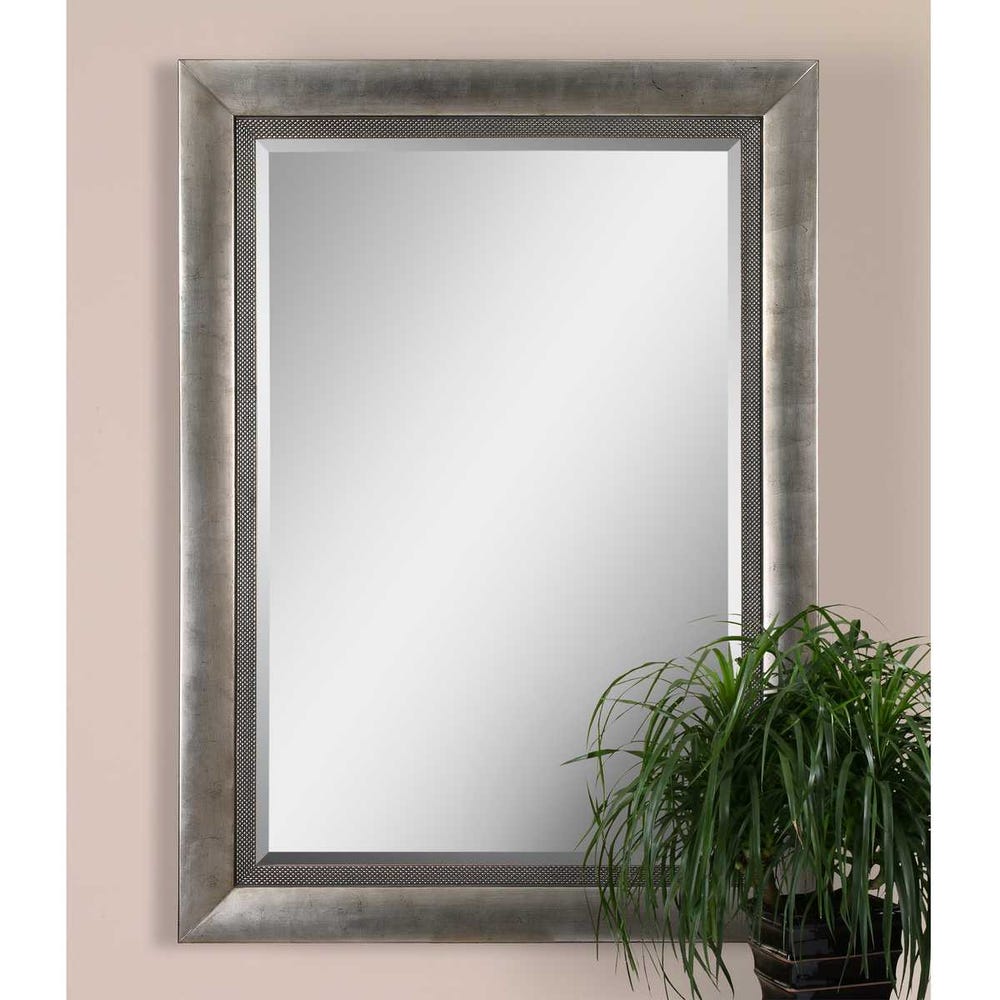 Uttermost Gilford Antique Silver Leaf Mirror - Image 1