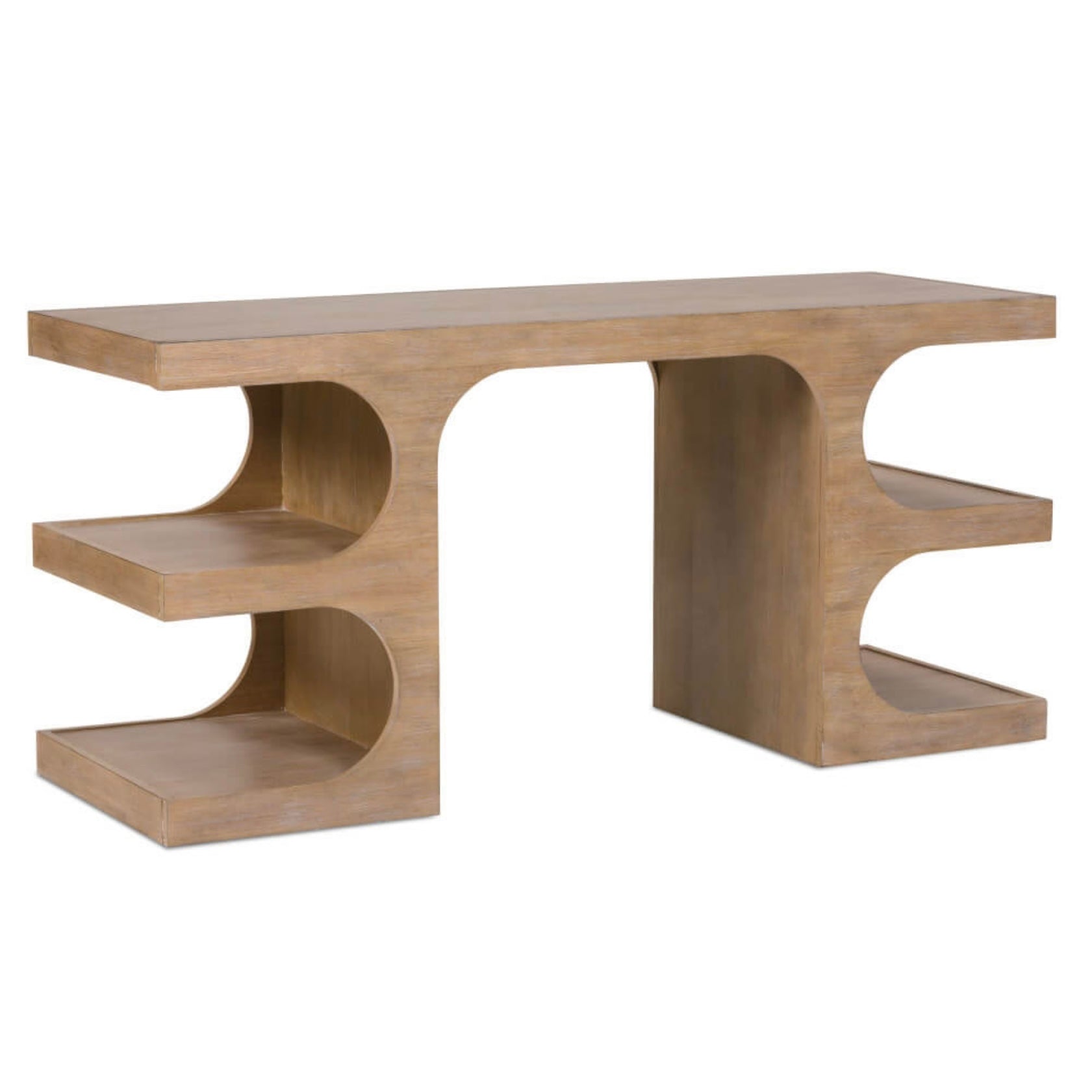 Rowe Furniture Dune Modern Wood Desk - Image 2