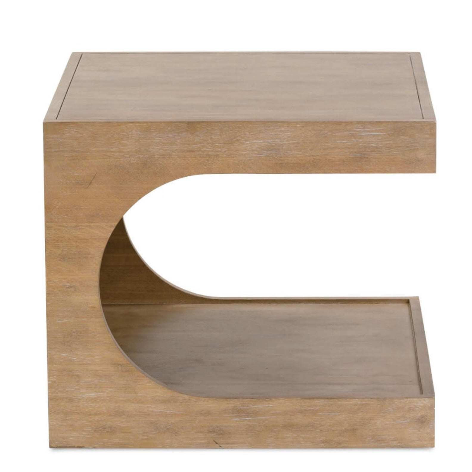 Rowe Furniture Dune Modern Wood Rectangle Coffee Table - Image 1