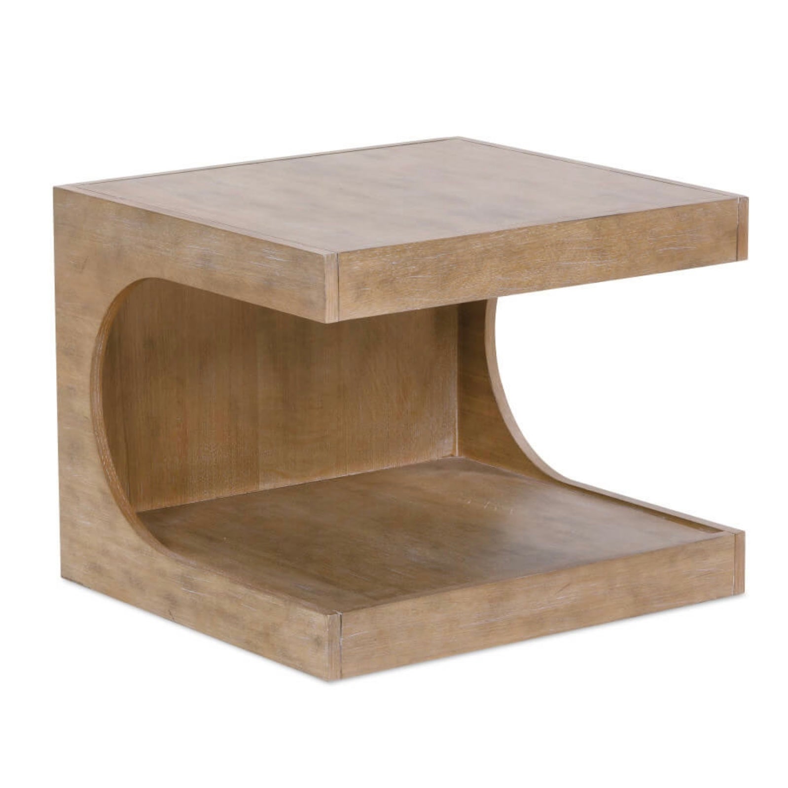 Rowe Furniture Dune Modern Wood Rectangle Coffee Table - Image 2
