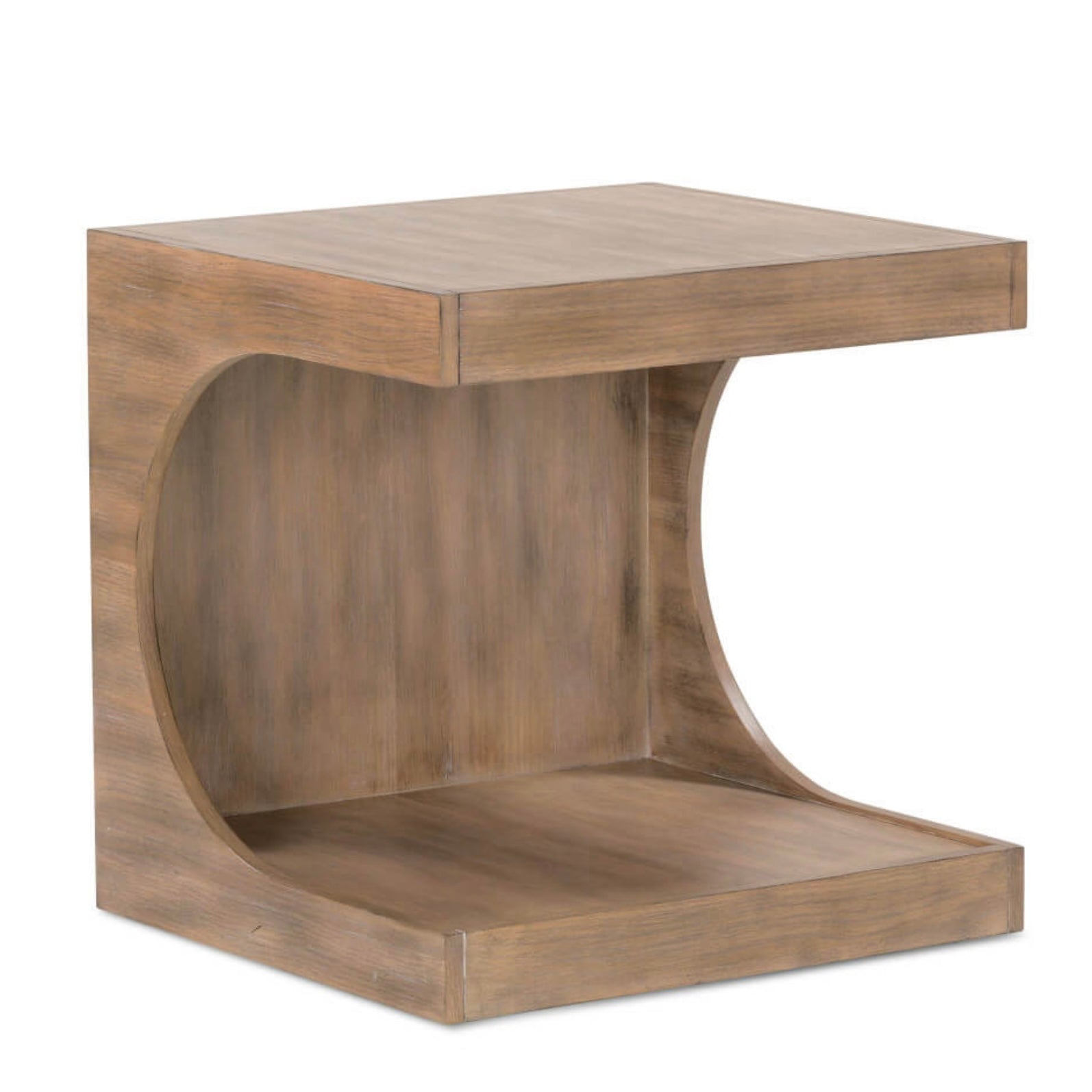 Rowe Furniture Dune Modern Wood Rectangle End Table