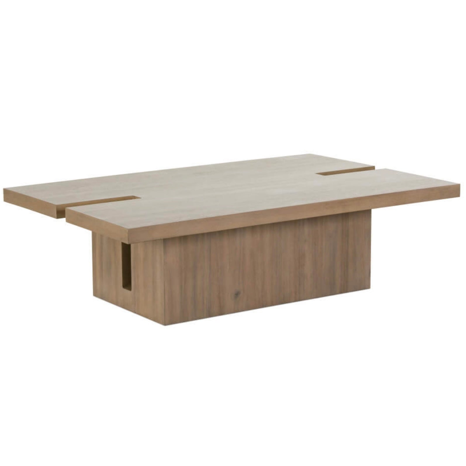 Rowe Furniture Theory Wood Rectangle Cocktail Table - Image 3