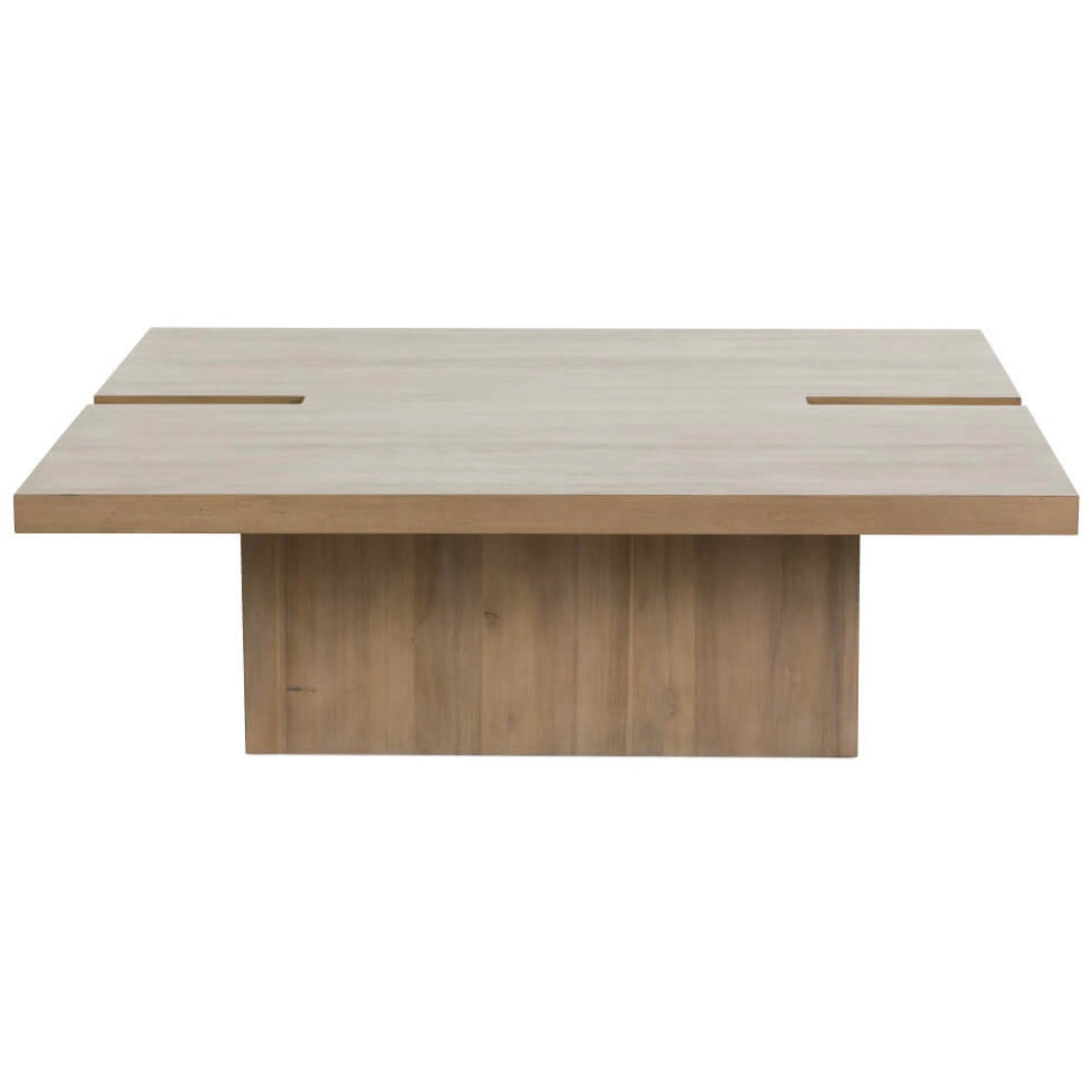 Rowe Furniture Theory Wood Square Coffee Table - Image 1