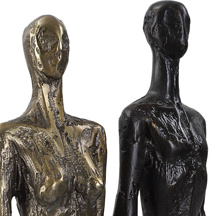 Uttermost Two’s Company Cast Iron Sculpture - Image 3
