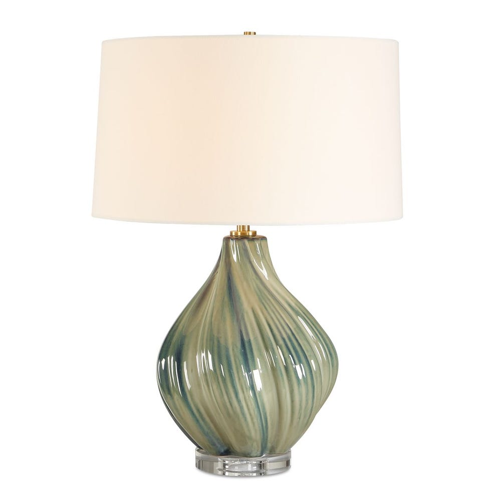 Uttermost Tausha Muted Greens And Blues Table Lamp - Image 3