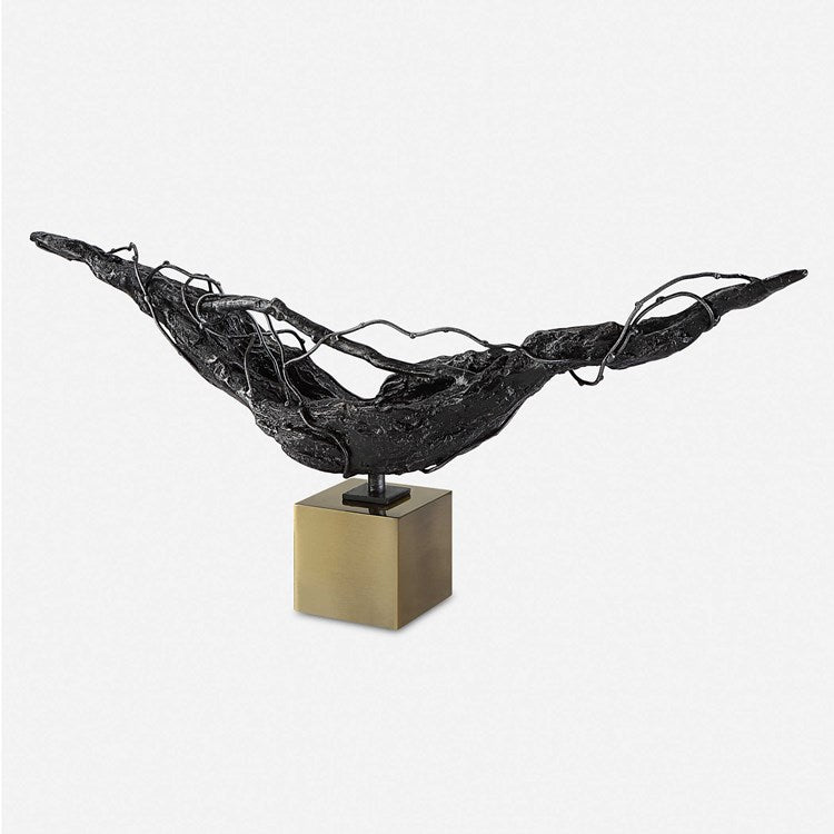 Uttermost Tranquility Cast Iron Sculpture - Image 2