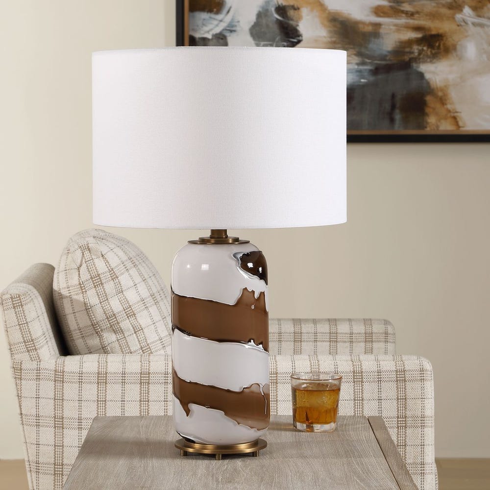 Uttermost Ararat Chic Art Glass Table Lamp - Image 2