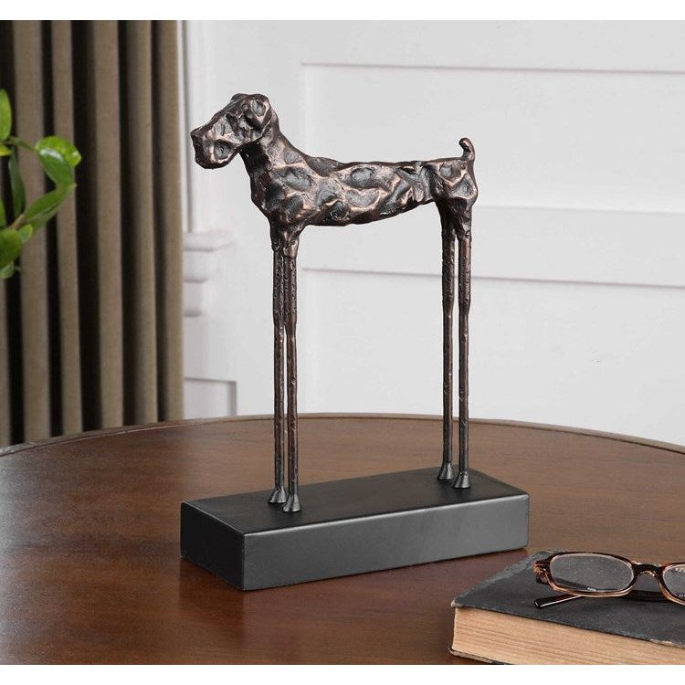 Uttermost Maximus Cast Iron Dog Figurine - Image 3