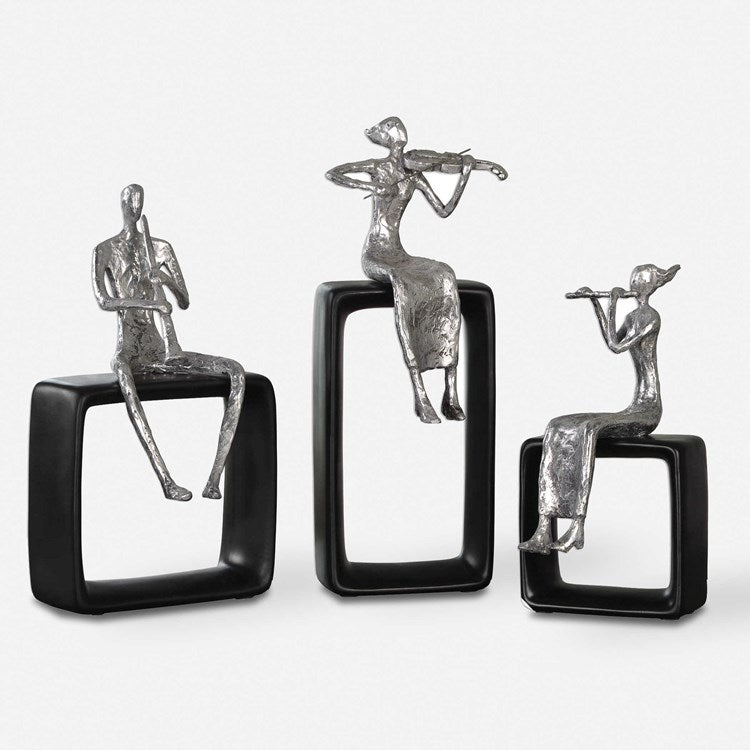 Uttermost Musical Ensemble Set of 3 Figurines - Image 2