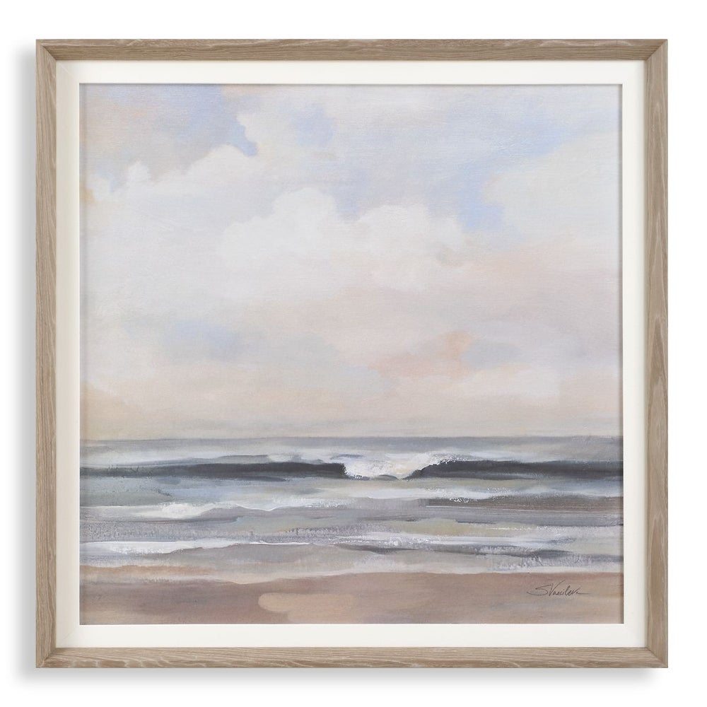 Uttermost Coastal Soft Haze Framed Print - Image 2