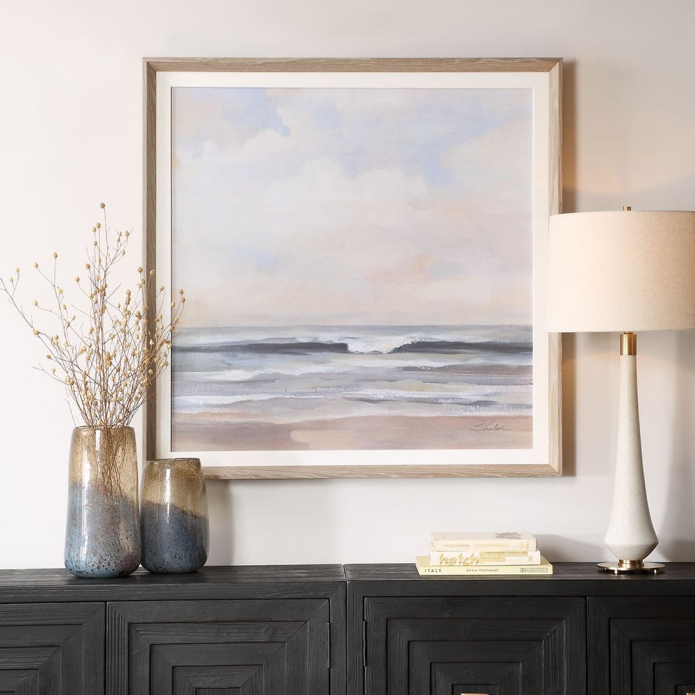 Uttermost Coastal Soft Haze Framed Print - Image 3