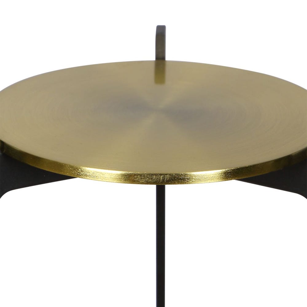 Uttermost Columnar Matte Black Candleholders ~ Set Of 2 - Image 3
