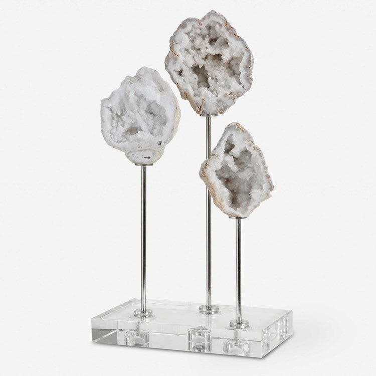 Uttermost Cyrene Natural Stone and Crystal Sculptural Object - Image 2