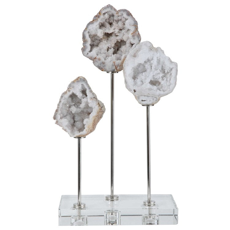 Uttermost Cyrene Natural Stone and Crystal Sculptural Object - Image 3
