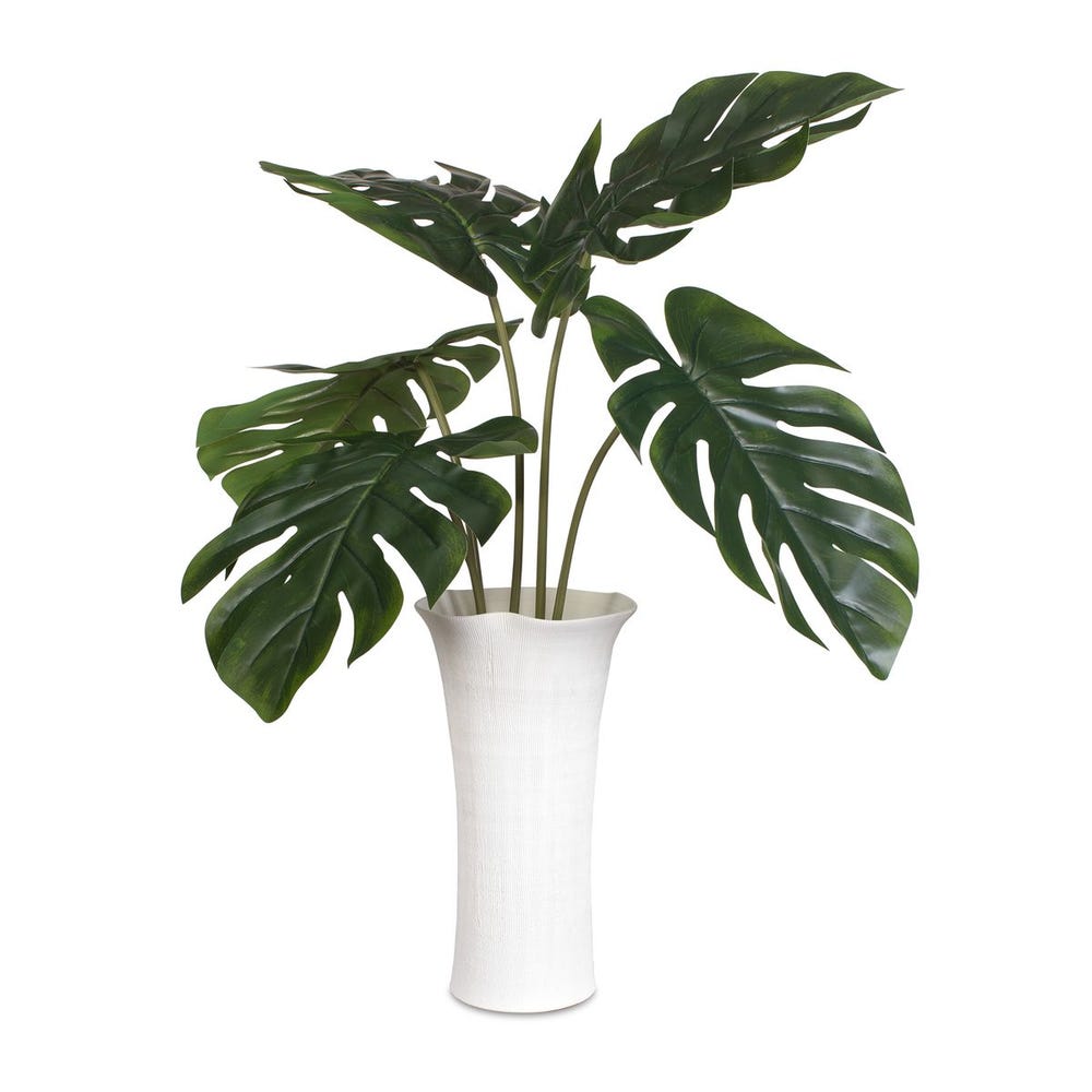 Uttermost Muse Monstera Modern Centerpiece - Image 2