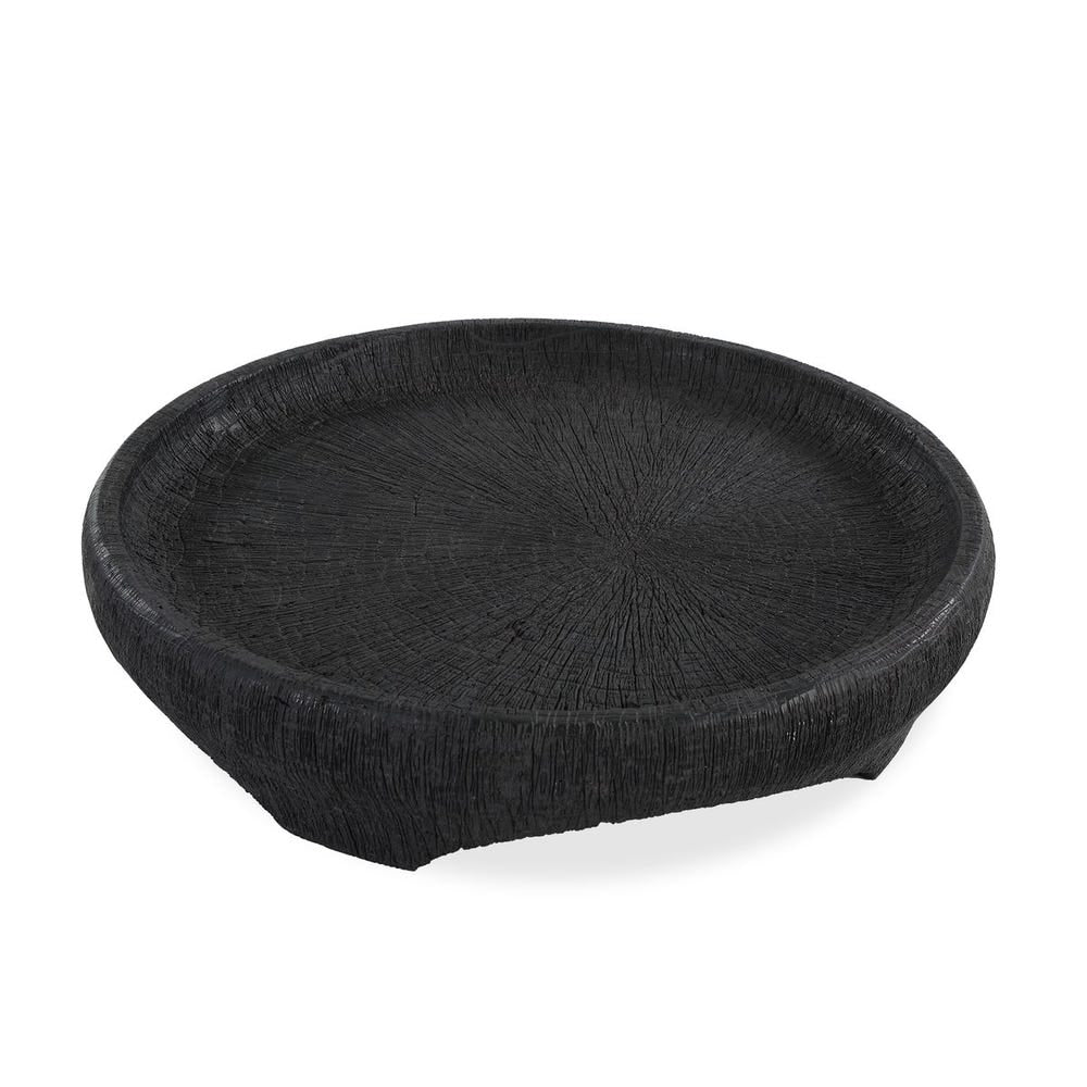 Uttermost Resonance Rich Black Bowl ~ Indoor And Outdoor Use - Image 3