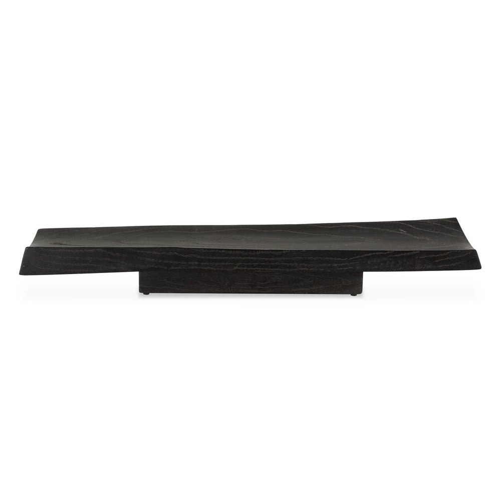 Uttermost Ciaran Deep Black Rustic Tray ~ Indoor And Outdoor Use - Image 3