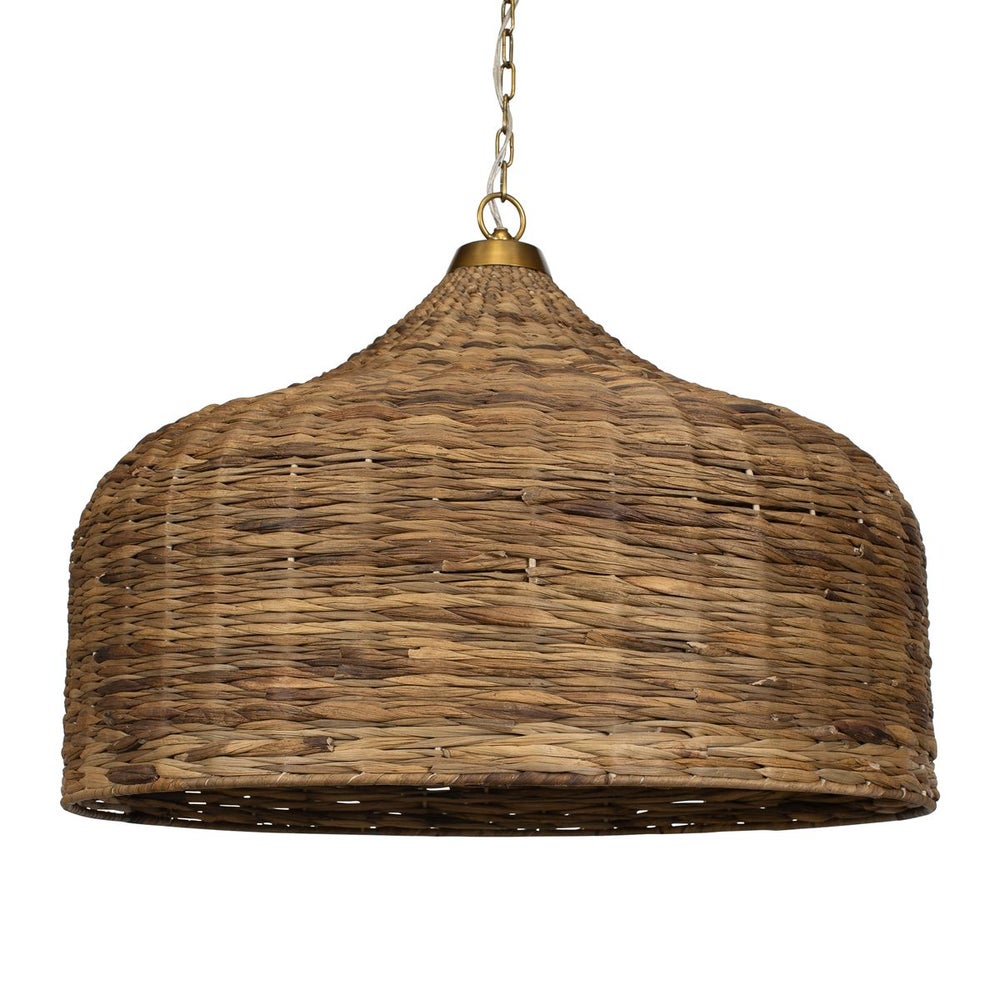 Uttermost Tauranga Rich Natural Woven Pendant 5 light - Image 3