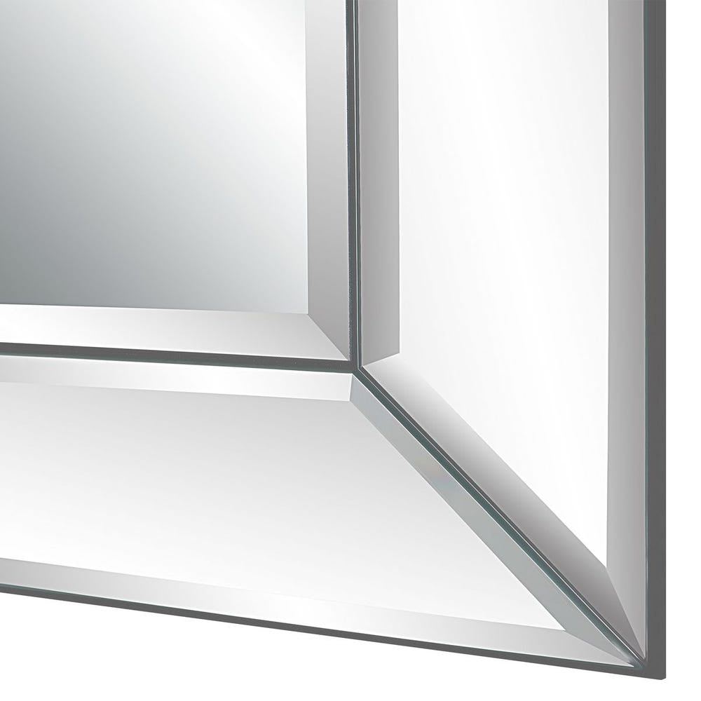 Casa Bella Living Elegant Frameless Beveled Mirror - Image 3