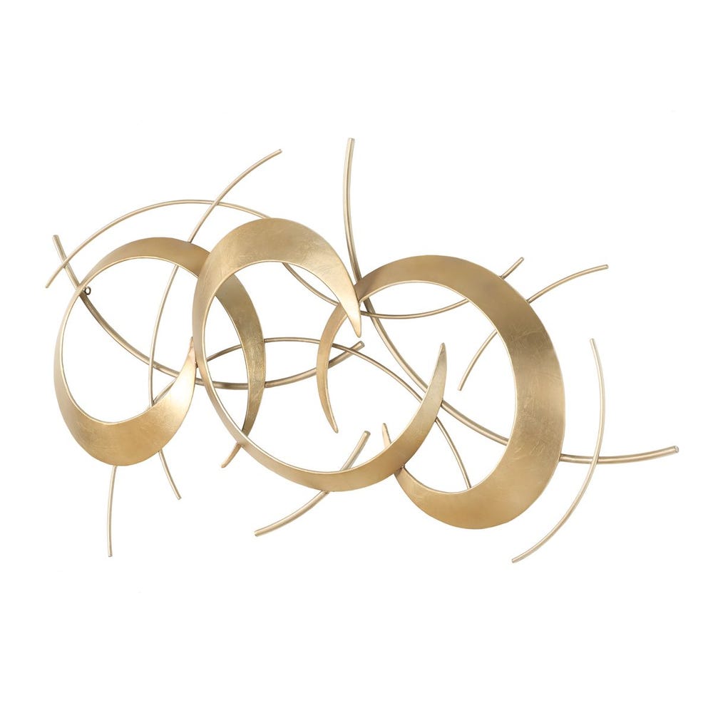 Uttermost Motivate Antique Gold Metal Wall Decor - Image 3