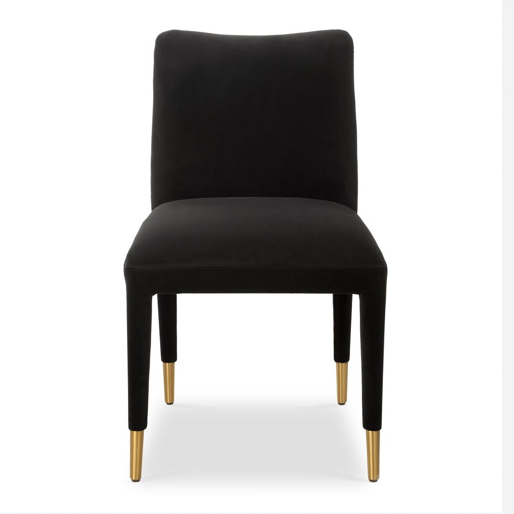 Uttermost Conifer Onyx Velvet Modern Dining Chairs ~ Set of 2 - Image 2